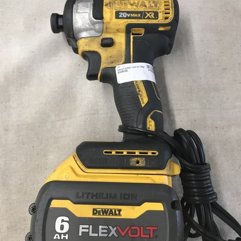 DeWalt 20V MAX XR Impact Driver DCF887B product image